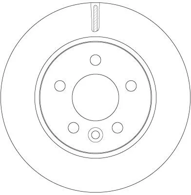 TRW Brake Disc (DF6482)