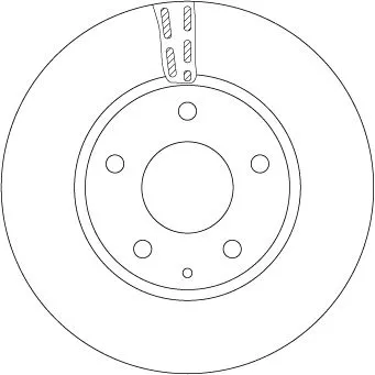 TRW Brake Disc (DF6661S)