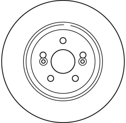 TRW Brake Disc (DF6117S)
