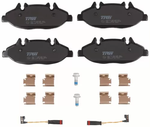 TRW Brake Pad Set, disc brake (GDB1600)