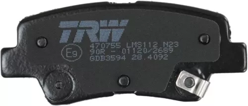 TRW Brake Pad Set, disc brake (GDB3594)