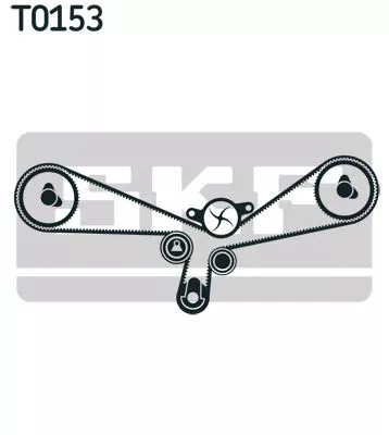 SKF Timing Belt Kit (VKMA01927)