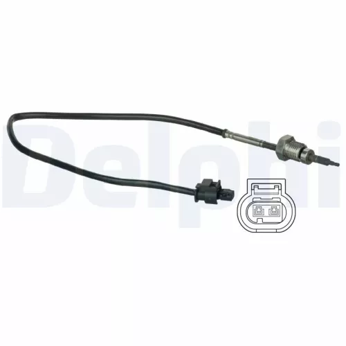 Sensor, exhaust gas temperature