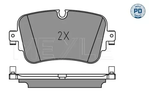 MEYLE Brake Pad Set, disc brake (0252230717/PD)