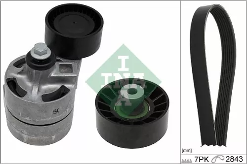 Schaeffler INA Deflection/Guide Pulley, V-ribbed belt (532053310)