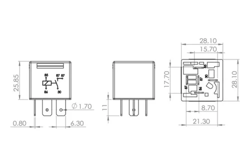 BOSCH Multifunctional Relay (0986AH0251)