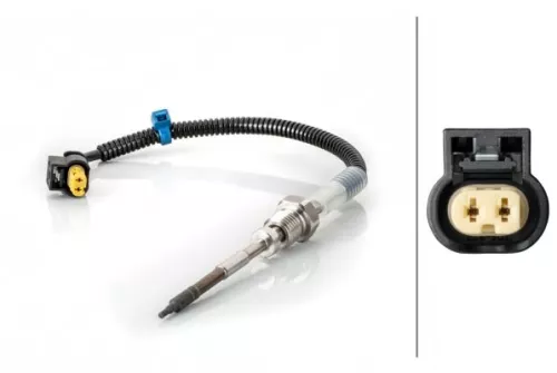 Sensor, exhaust gas temperature