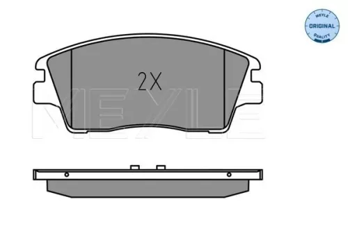 MEYLE Brake Pad Set, disc brake (0252232917)