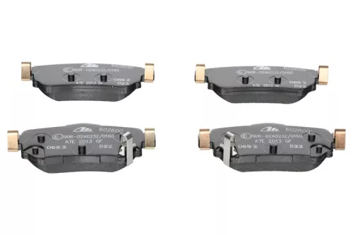ATE Brake Pad Set, disc brake (13.0460-2600.2)