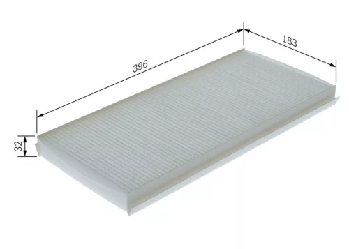 BOSCH Filter, cabin air (1987435118)