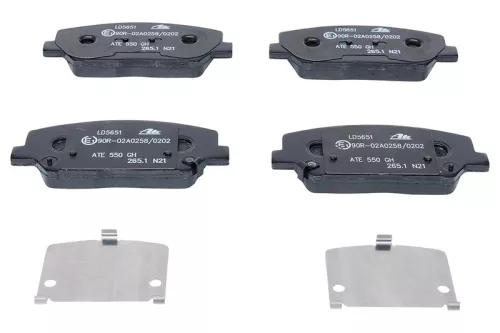 ATE Brake Pad Set, disc brake (13.0470-5651.2)