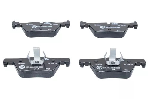 ATE Brake Pad Set, disc brake (13.0470-3859.2)