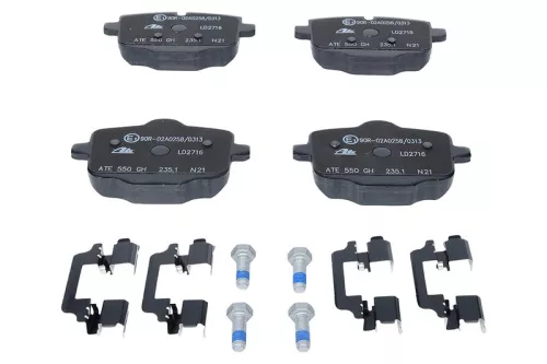 ATE Brake Pad Set, disc brake (13.0470-2716.2)
