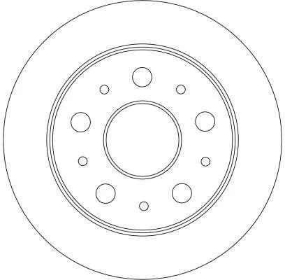 TRW Brake Disc (DF4245)