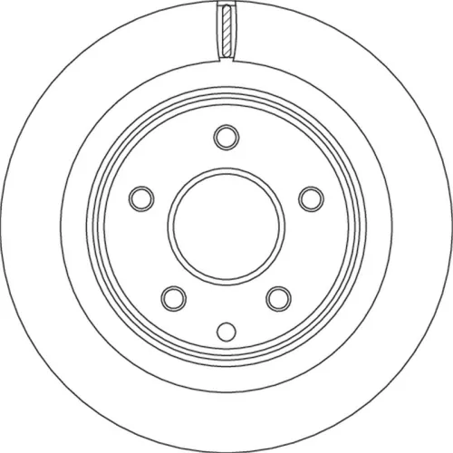 TRW Brake Disc (DF4745)