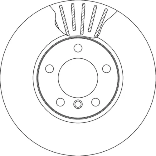 TRW Brake Disc (DF4807S)