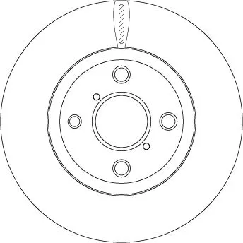 TRW Brake Disc (DF4842)