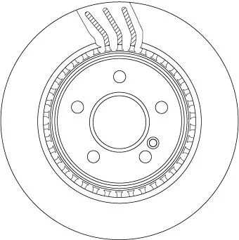 TRW Brake Disc (DF4864S)