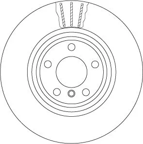 TRW Brake Disc (DF6602S)