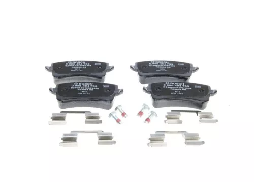 BOSCH Brake Pad Set, disc brake (0986494733)