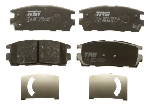 TRW Brake Pad Set, disc brake (GDB1716)