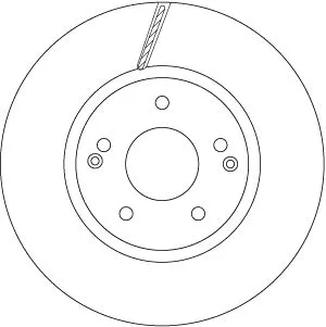 TRW Brake Disc (DF6804)
