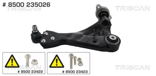 Control/Trailing Arm, wheel suspension