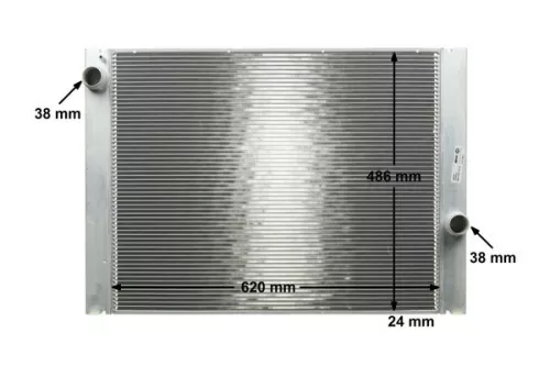 MAHLE Radiator, engine cooling (CR581000P)