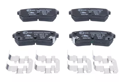 ATE Brake Pad Set, disc brake (13.0460-5781.2)
