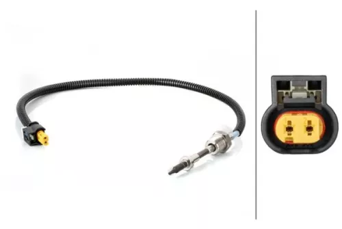 Sensor, exhaust gas temperature