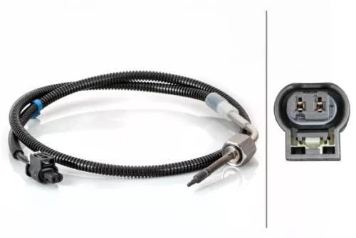 Sensor, exhaust gas temperature