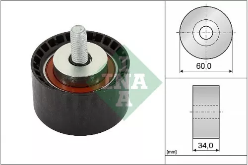 Deflection Pulley/Guide Pulley, timing belt