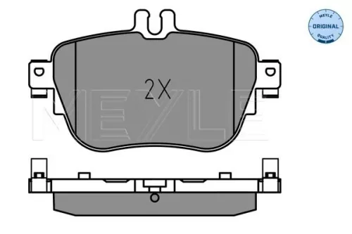 MEYLE Brake Pad Set, disc brake (0252243716)