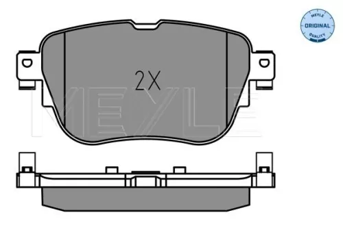 MEYLE Brake Pad Set, disc brake (0252243716)