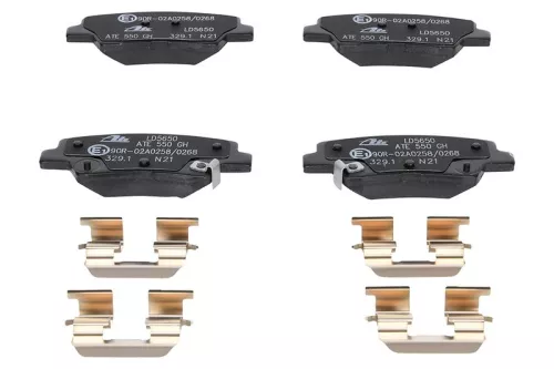 ATE Brake Pad Set, disc brake (13.0470-5650.2)