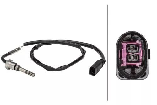 Sensor, exhaust gas temperature