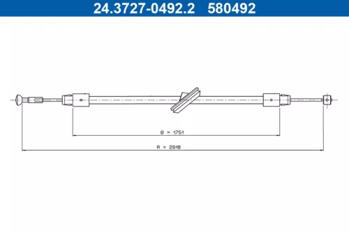 Cable Pull, parking brake