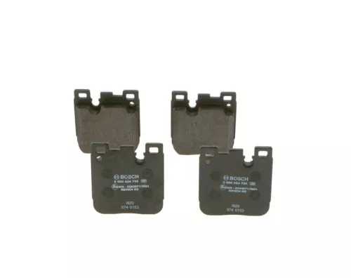 BOSCH Brake Pad Set, disc brake (0986424755)