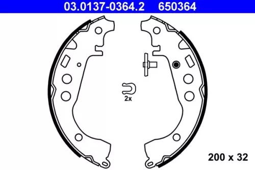 Brake Shoe Set