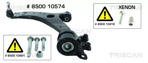 Control/Trailing Arm, wheel suspension