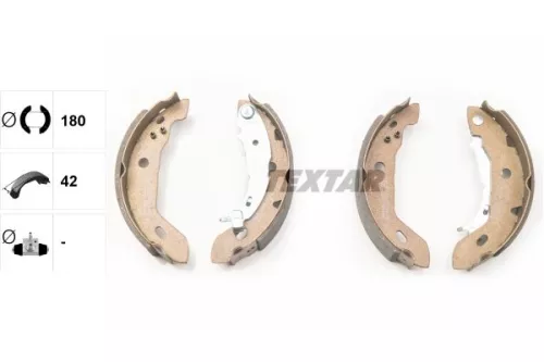 TEXTAR Brake Shoe Set (91053000)