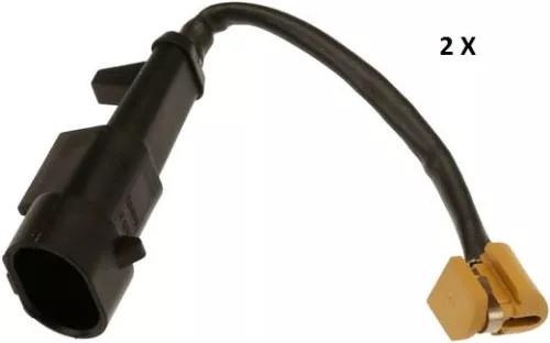 Warning Contact, brake pad wear