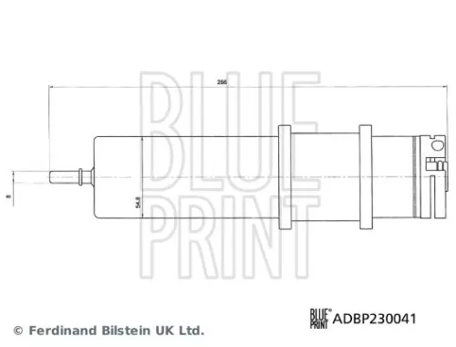 BLUE PRINT Fuel Filter (ADBP230041)