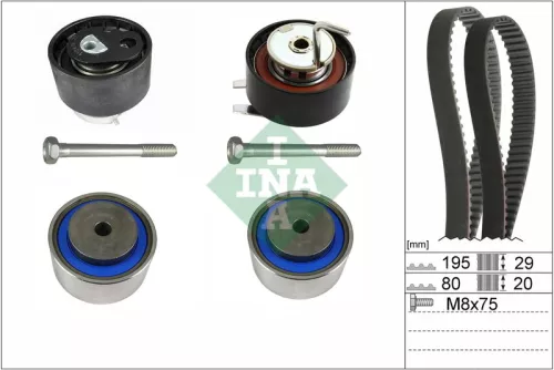 Schaeffler INA Timing Belt Kit (530076610)