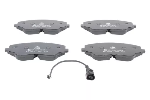 ATE Brake Pad Set, disc brake (13.0470-2654.2)