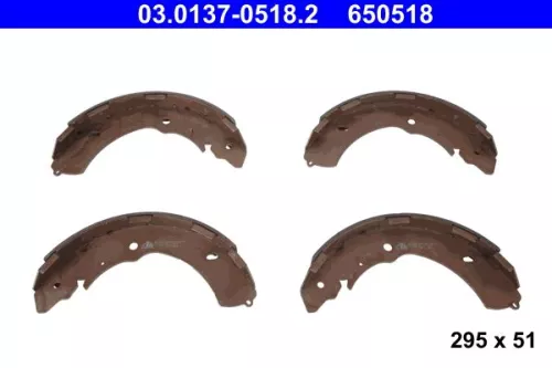 ATE Brake Shoe Set (03.0137-0518.2)