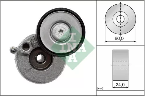 Belt Tensioner, V-ribbed belt
