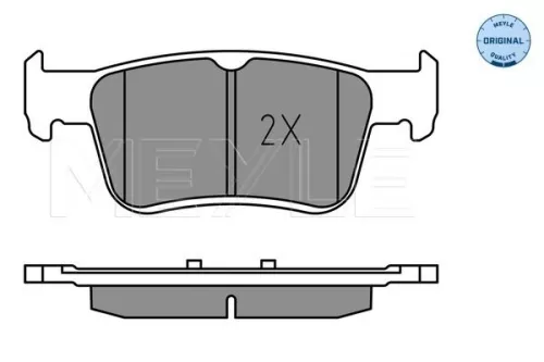 MEYLE Brake Pad Set, disc brake (0252242915)