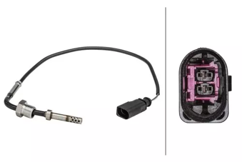 Sensor, exhaust gas temperature