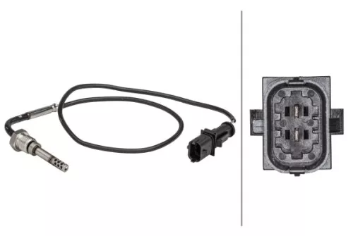 Sensor, exhaust gas temperature